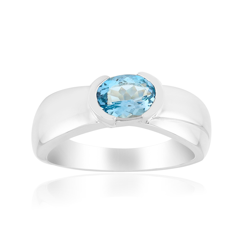 Mosambik-Aquamarin-Silberring (Pallanova) Mosambik-Aquamarin-Silberring (Pallanova)