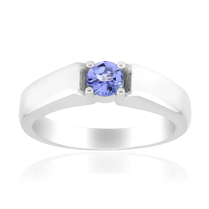 Tansanit-Silberring (Pallanova)