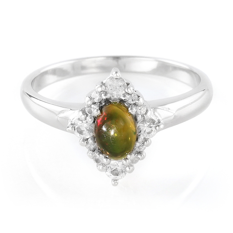 Mezezo-Opal-Silberring Mezezo-Opal-Silberring