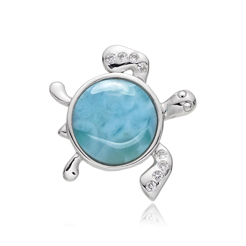 Larimar-Silberanhänger Larimar-Silberanhänger