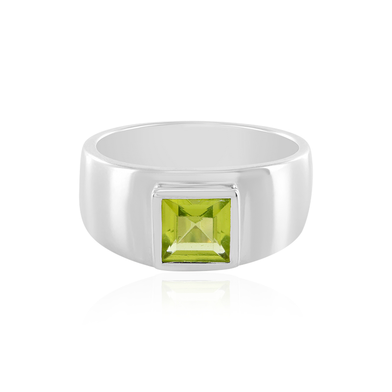 Arizona-Peridot-Silberring