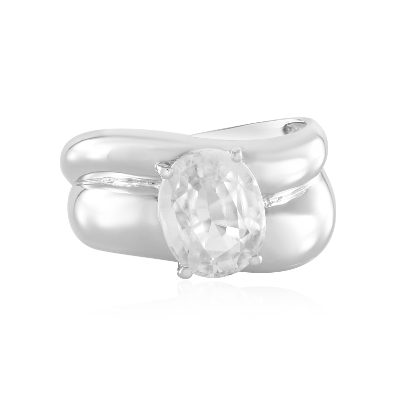 Zirkon-Silberring (de Melo)