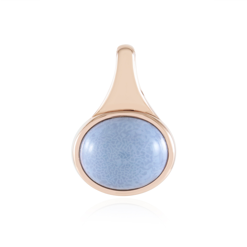 Blauer Opal-Silberanhänger (KM by Juwelo)
