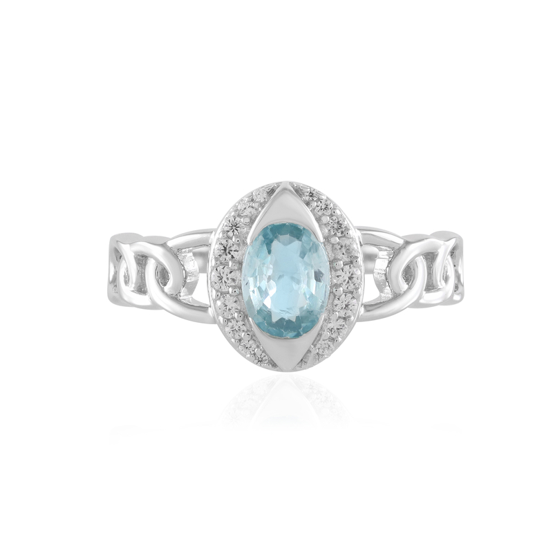 Ratanakiri-Zirkon-Silberring