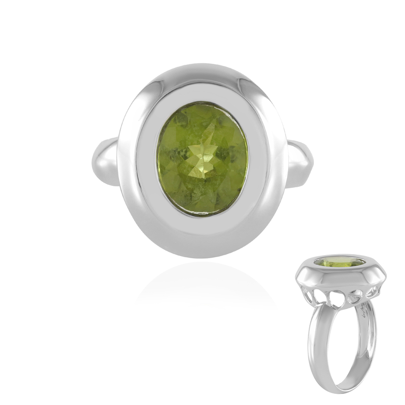 Peridot-Silberring (de Melo Essence)