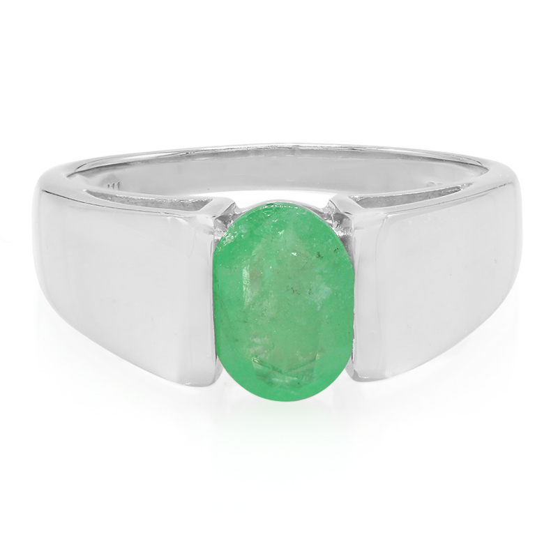 Bahia-Smaragd-Silberring Bahia-Smaragd-Silberring