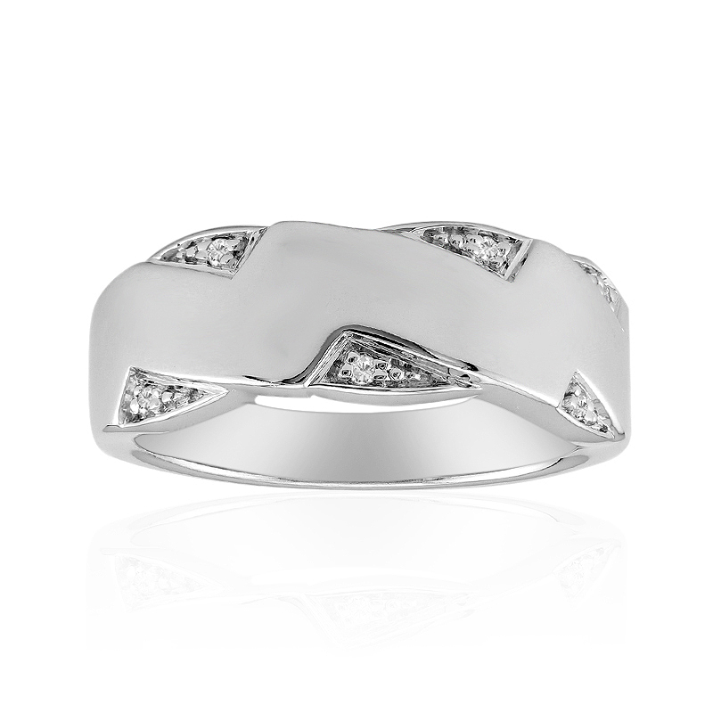 SI1 (G) Brillant-Silberring (Annette)