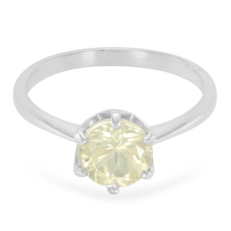 Silberner Sonnenstein-Silberring