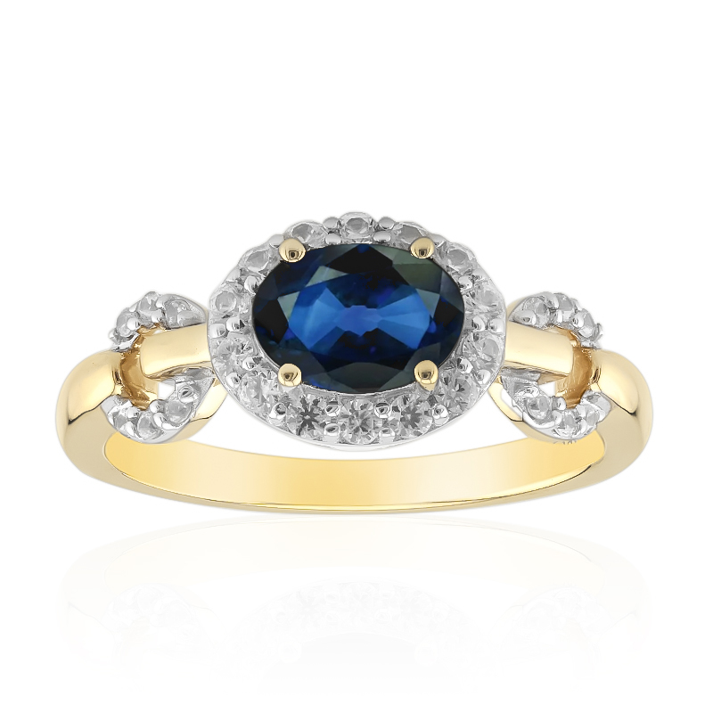 Blauer Queensland-Saphir-Goldring (Remy Rotenier) Blauer Queensland-Saphir-Goldring (Remy Rotenier)