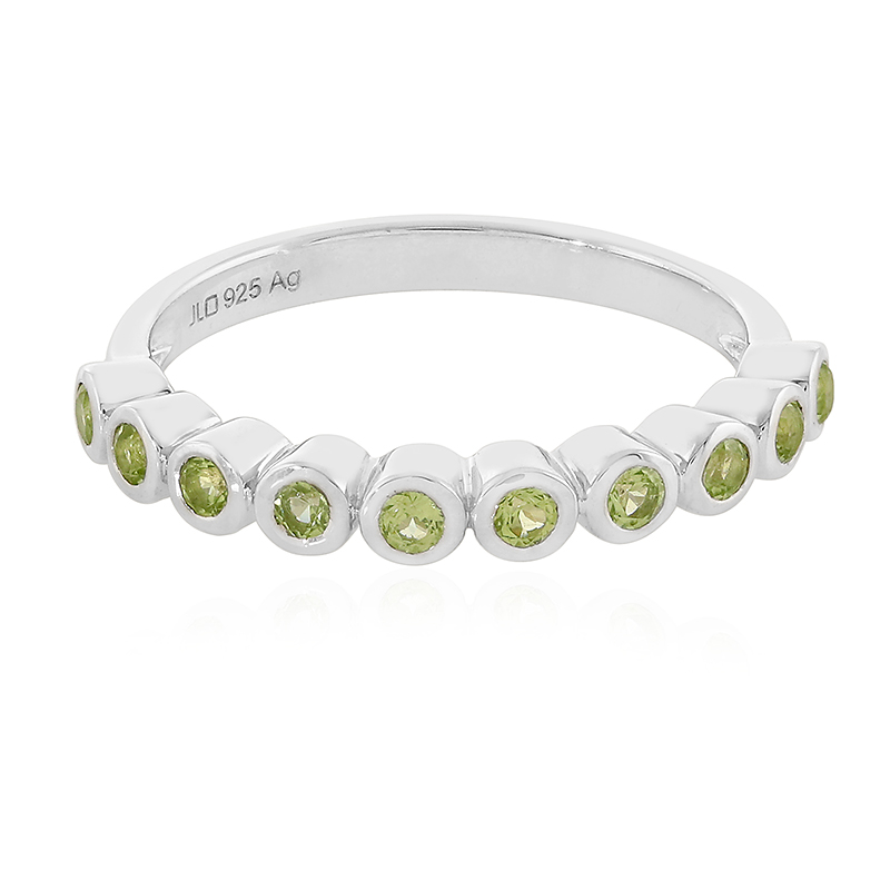 Peridot-Silberring