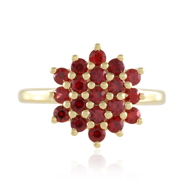 Tansania-Rubin-Silberring