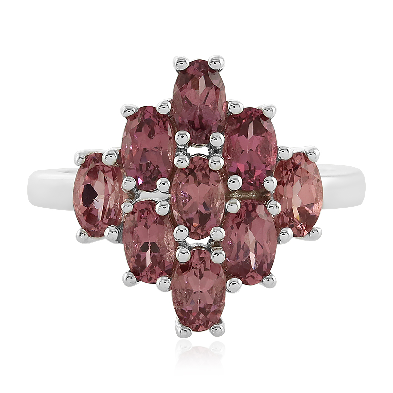 Malaya-Granat-Silberring