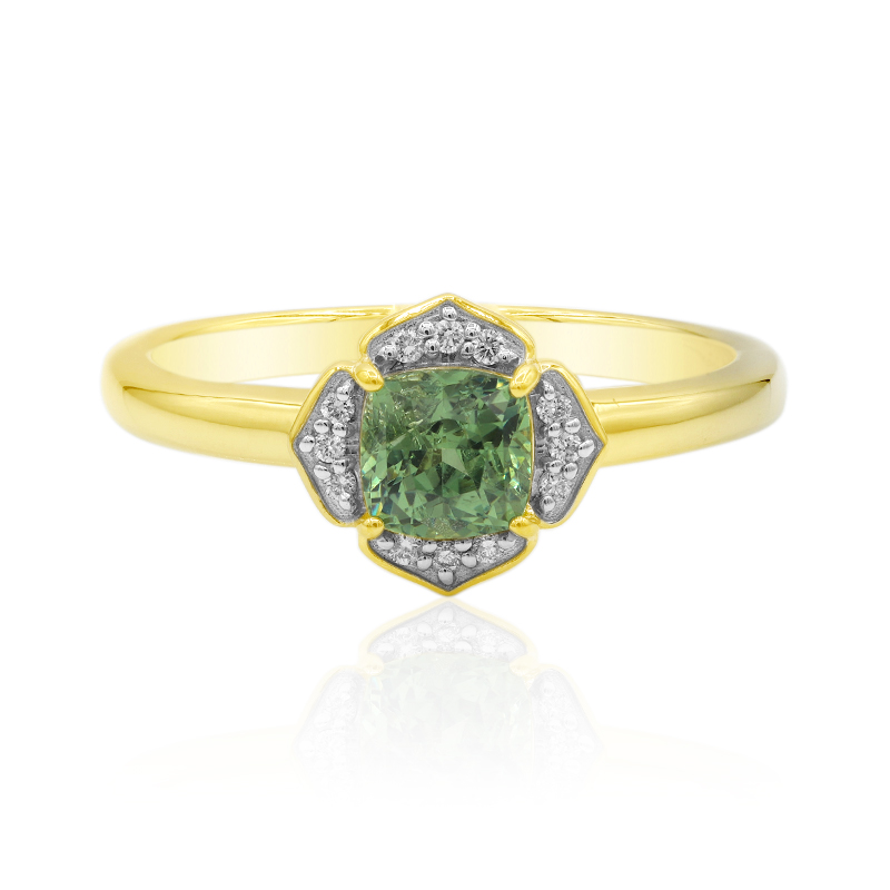 Madagaskar-Demantoid-Goldring (John Ferry)
