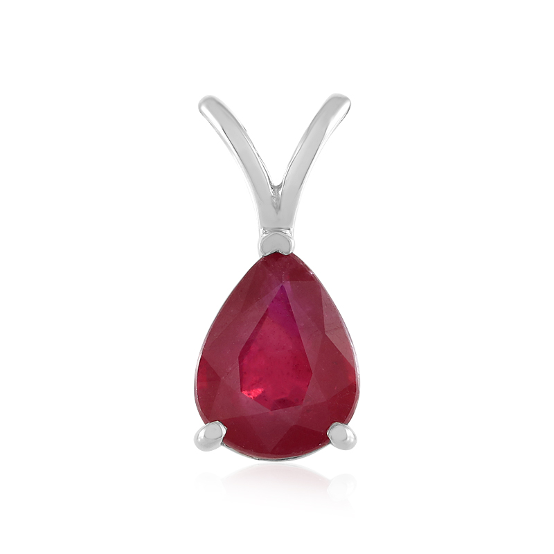 Bemainty-Rubin-Silberanhänger