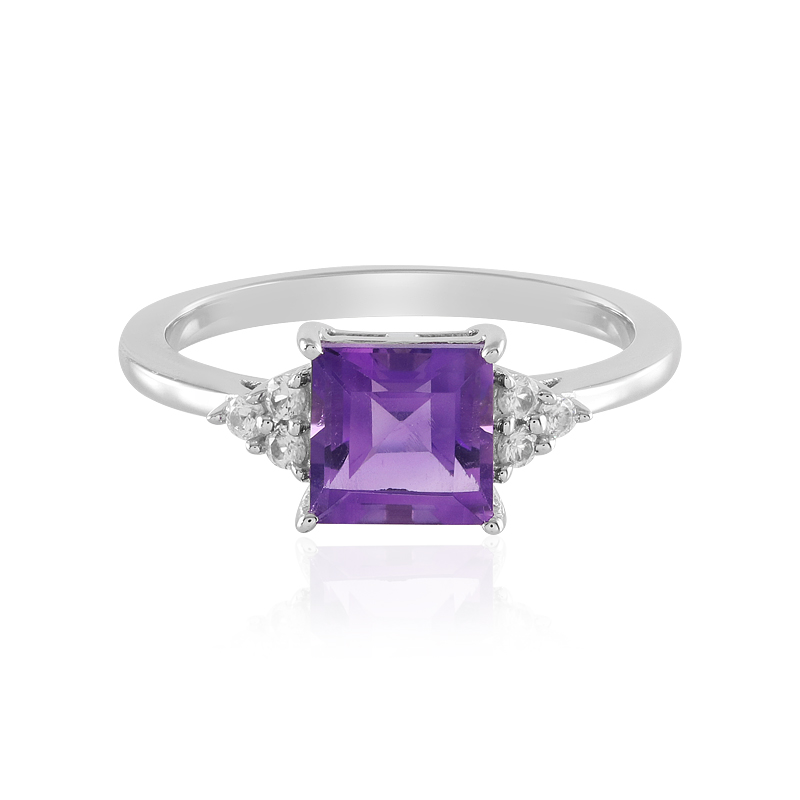 Marokkanischer Amethyst-Silberring Marokkanischer Amethyst-Silberring