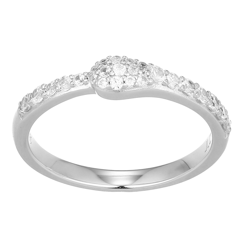 Zirkon-Silberring (Adela Silber) Zirkon-Silberring (Adela Silber)