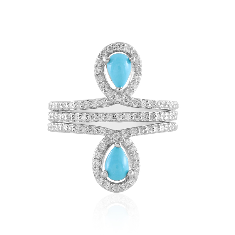 Sleeping Beauty-Türkis-Silberring (Faszination Türkis) Sleeping Beauty-Türkis-Silberring (Faszination Türkis)