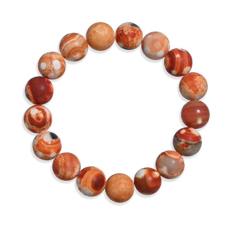 Mongolischer Achat-Armband