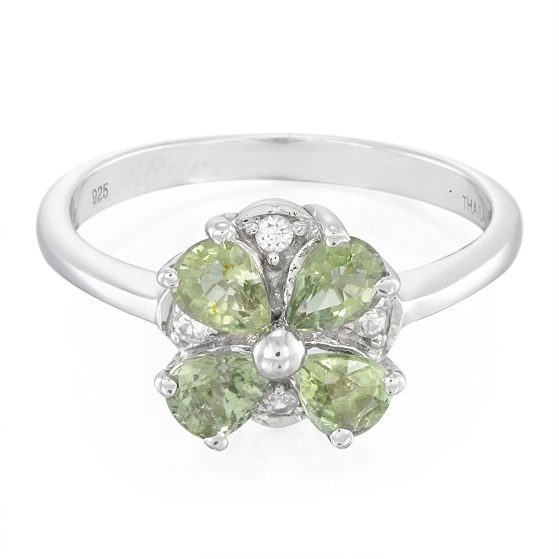 Paraiba-Turmalin-Silberring Paraiba-Turmalin-Silberring