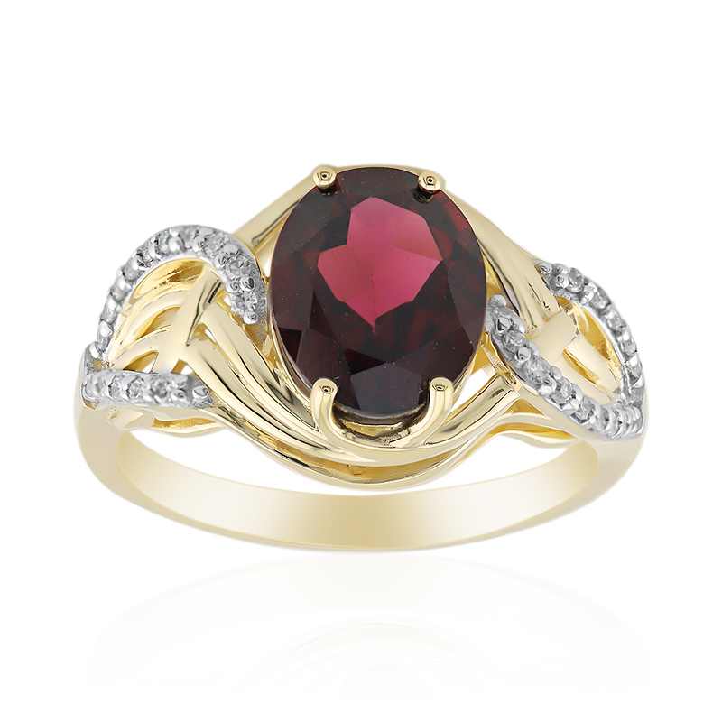Rift Valley-Rhodolith-Goldring (Rifkind 1894 Collection)