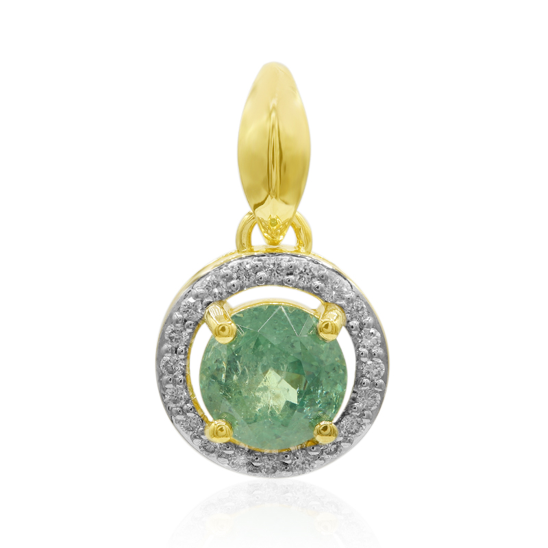 Madagaskar-Demantoid-Goldanhänger (John Ferry) Madagaskar-Demantoid-Goldanhänger (John Ferry)