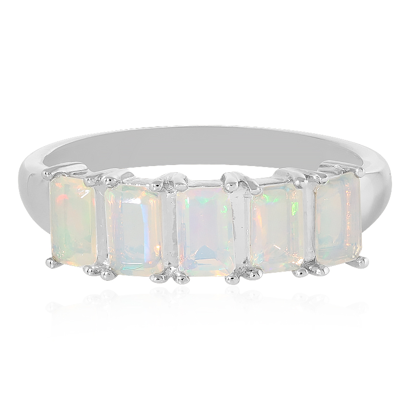 Welo-Opal-Silberring Welo-Opal-Silberring