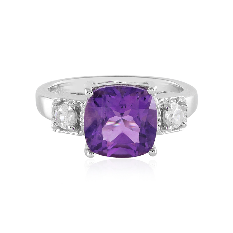 Marokkanischer Amethyst-Silberring Marokkanischer Amethyst-Silberring