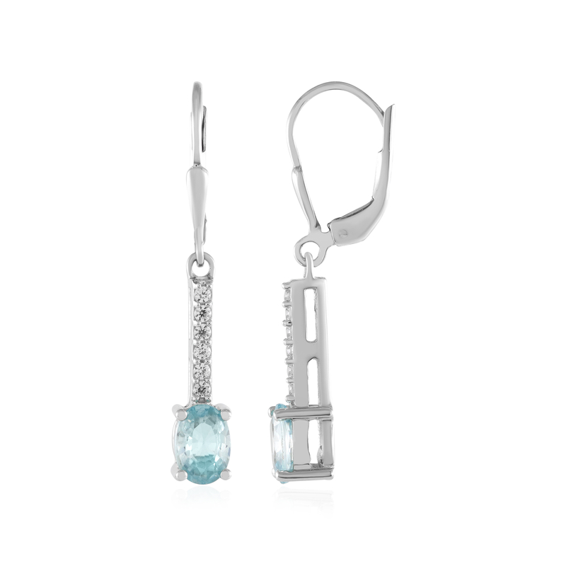 Ratanakiri-Zirkon-Silberohrringe Ratanakiri-Zirkon-Silberohrringe