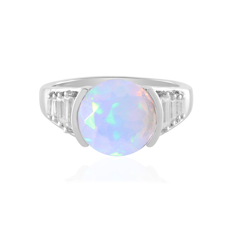 Welo-Opal-Silberring