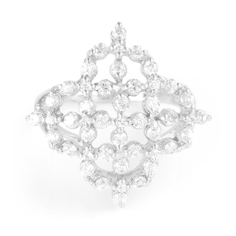 Zirkon-Silberring Zirkon-Silberring