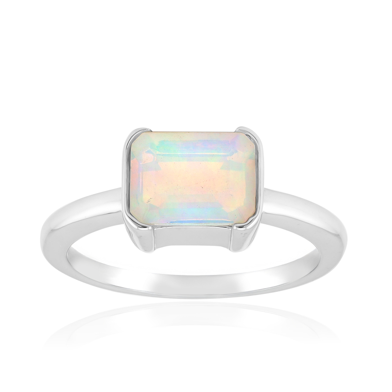 Welo-Opal-Silberring