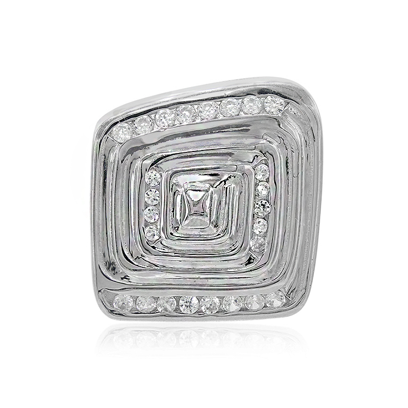 Zirkon-Silberanhänger (MONOSONO COLLECTION)