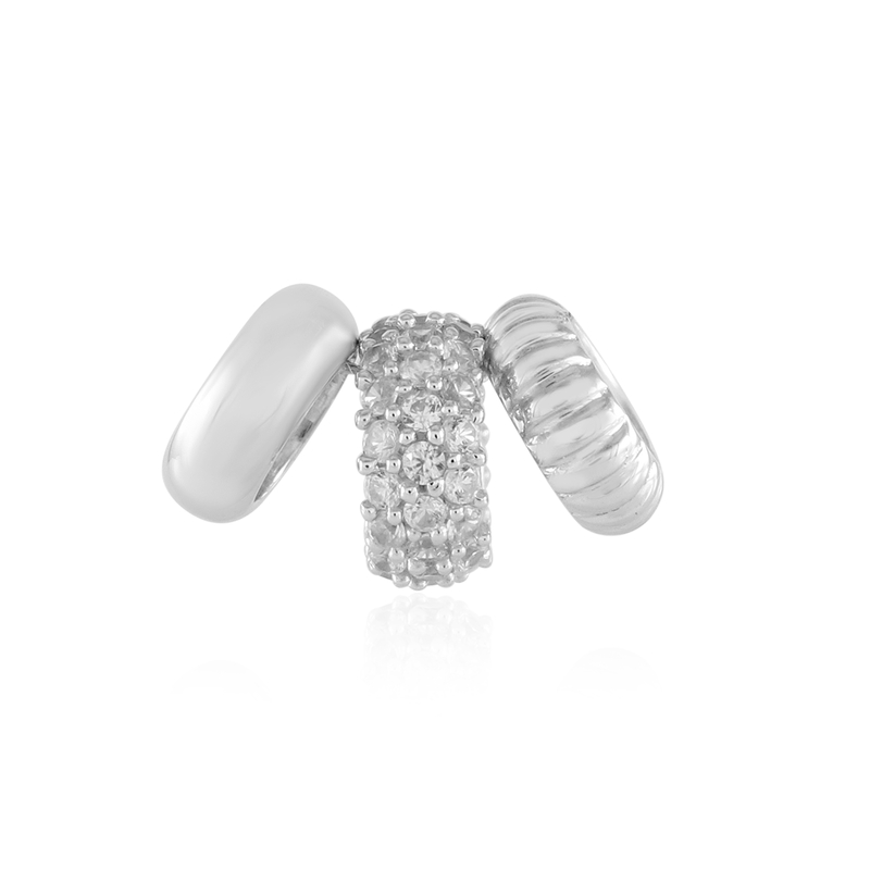 Zirkon-Silberanhänger (MONOSONO COLLECTION)