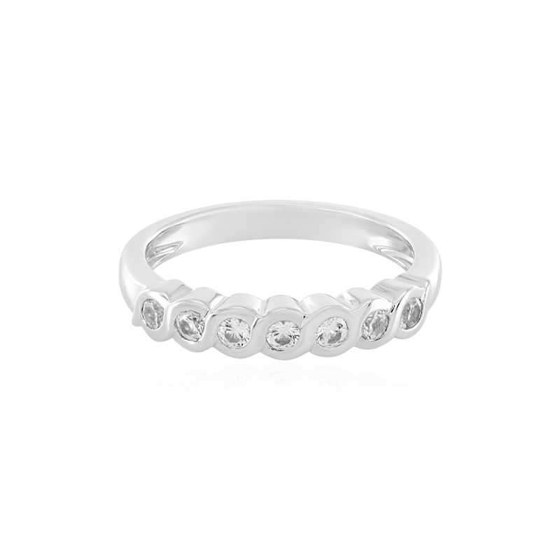 Zirkon-Silberring Zirkon-Silberring