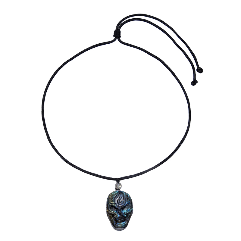 Labradorit-Halskette