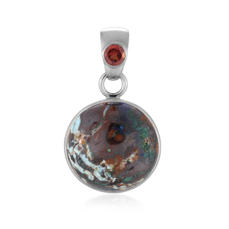 Zarinit-Silberanhänger