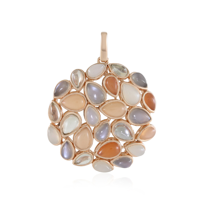 Mondstein-Silberanhänger (KM by Juwelo) Mondstein-Silberanhänger (KM by Juwelo)