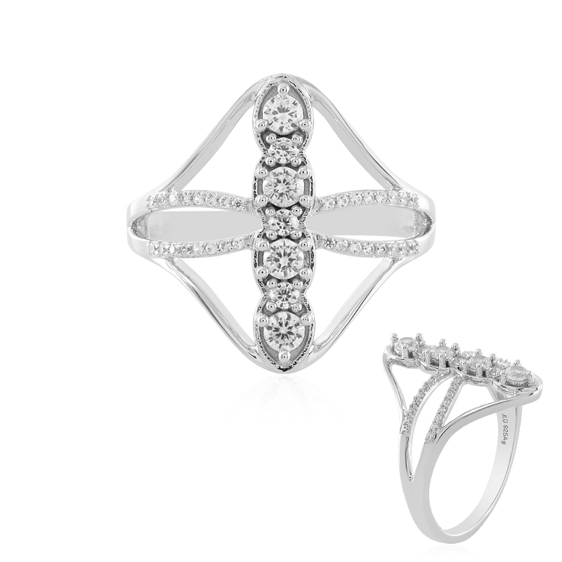 Zirkon-Silberring Zirkon-Silberring