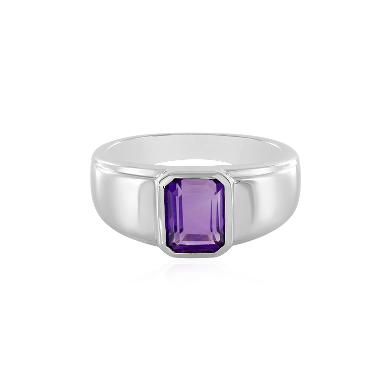 Sambia-Amethyst-Silberring