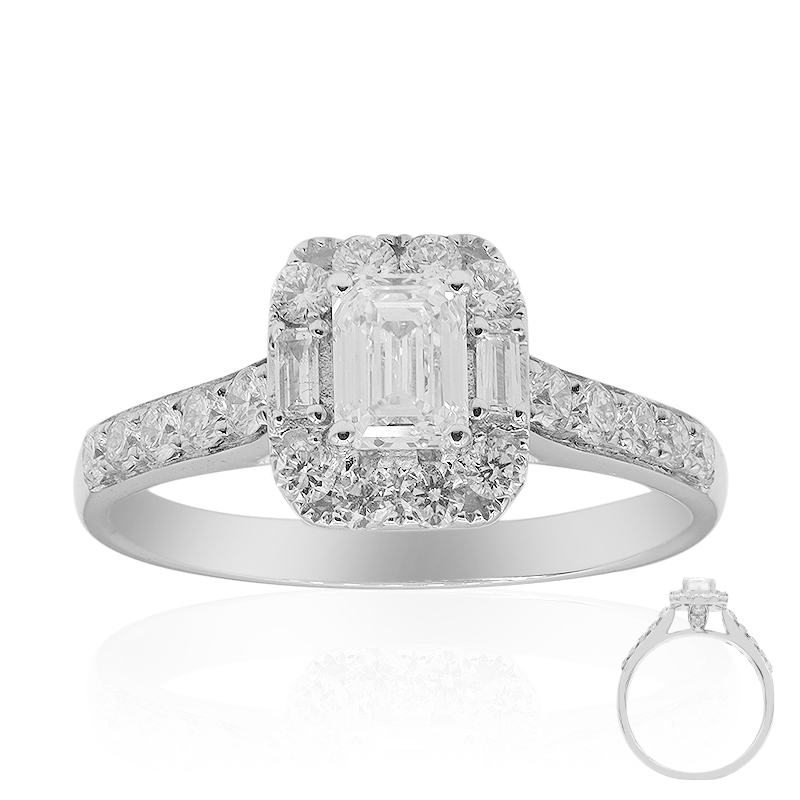 SI1 (H) Diamant-Goldring (CIRARI)