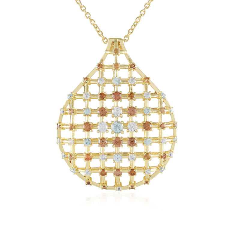 Zirkon-Silberhalskette (KM by Juwelo) Zirkon-Silberhalskette (KM by Juwelo)