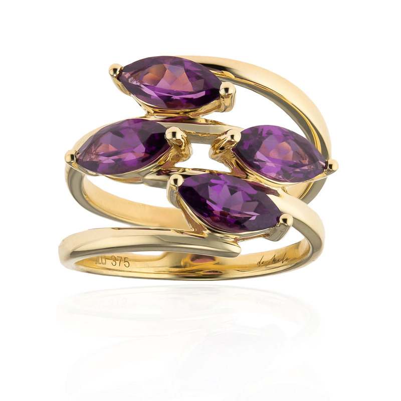 Magenta-Granat-Goldring (de Melo) Magenta-Granat-Goldring (de Melo)