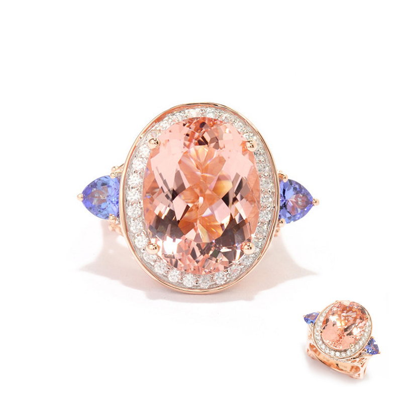 Madagaskar-Morganit-Goldring (Dallas Prince Designs) Madagaskar-Morganit-Goldring (Dallas Prince Designs)