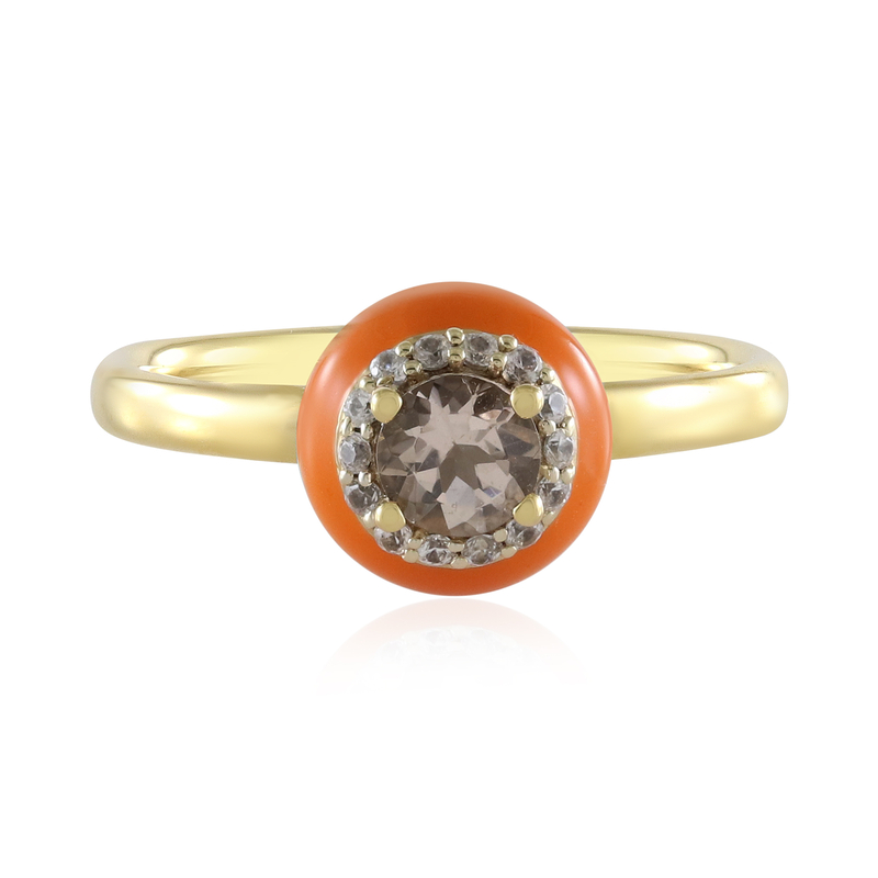 Brasilianischer Morganit-Silberring