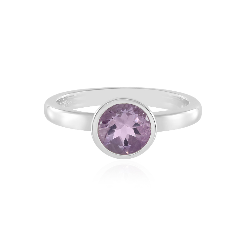 Lavendel-Amethyst-Silberring