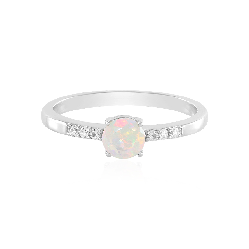 Welo-Opal-Silberring