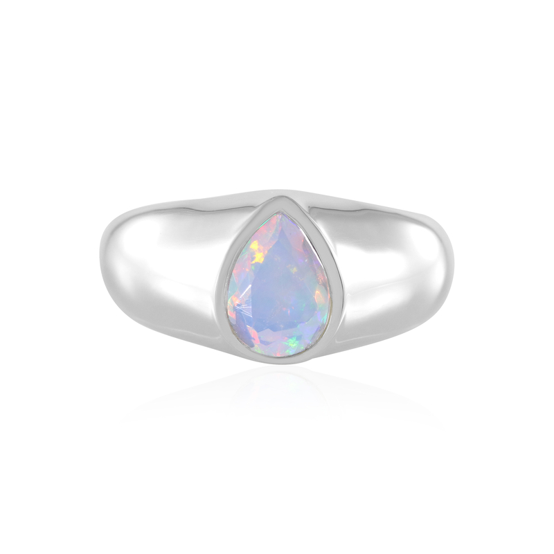 Welo-Opal-Silberring Welo-Opal-Silberring