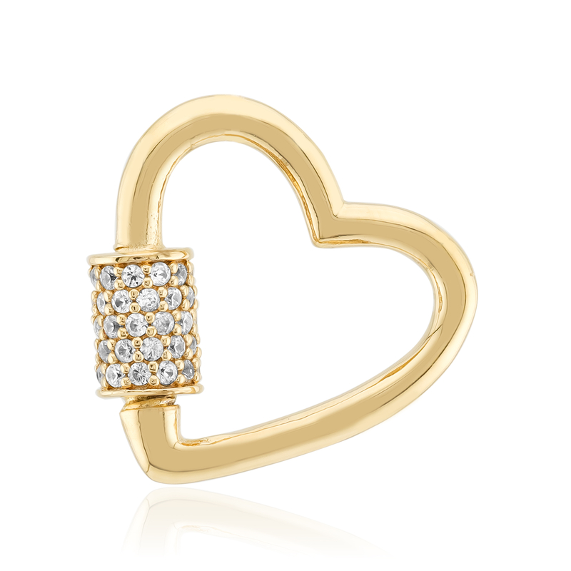 Zirkon-Silberanhänger