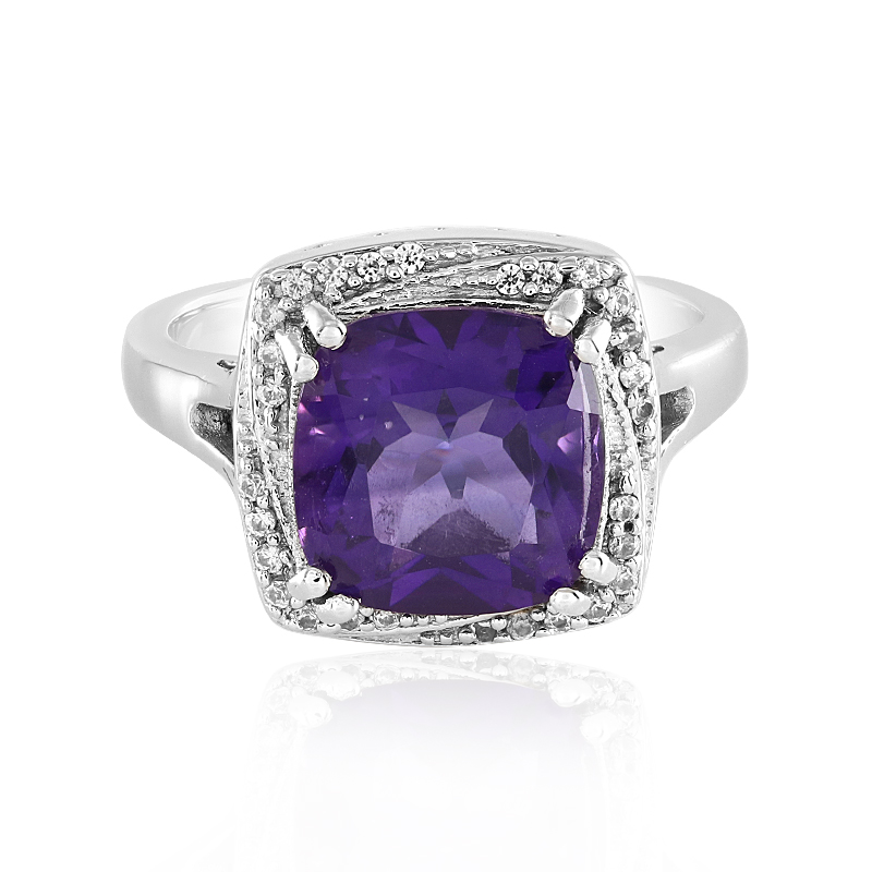 Marokkanischer Amethyst-Silberring Marokkanischer Amethyst-Silberring