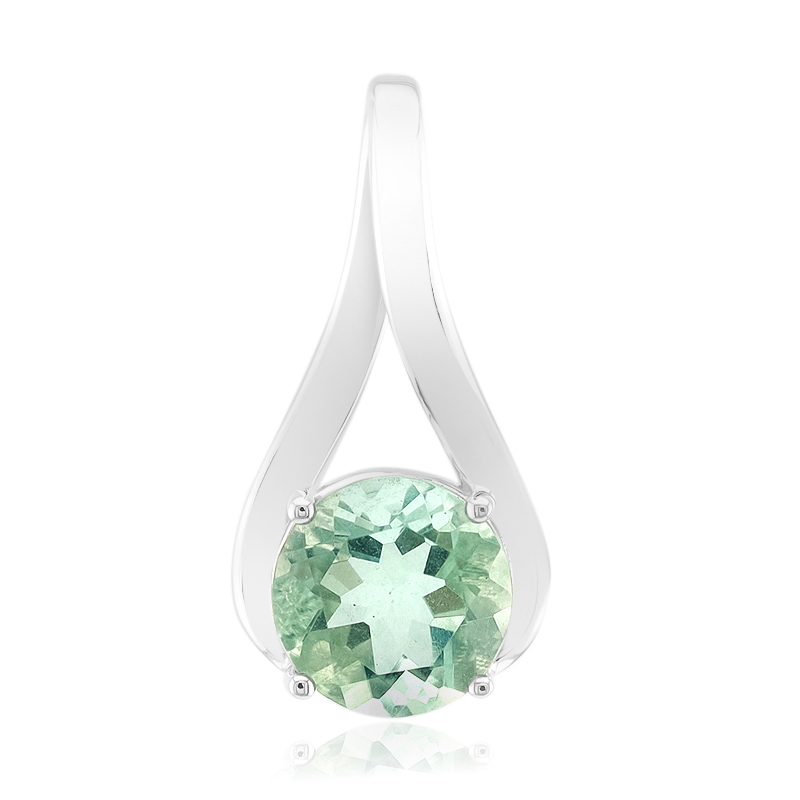 Braldu-Fluorit-Silberanhänger (Pallanova) Braldu-Fluorit-Silberanhänger (Pallanova)